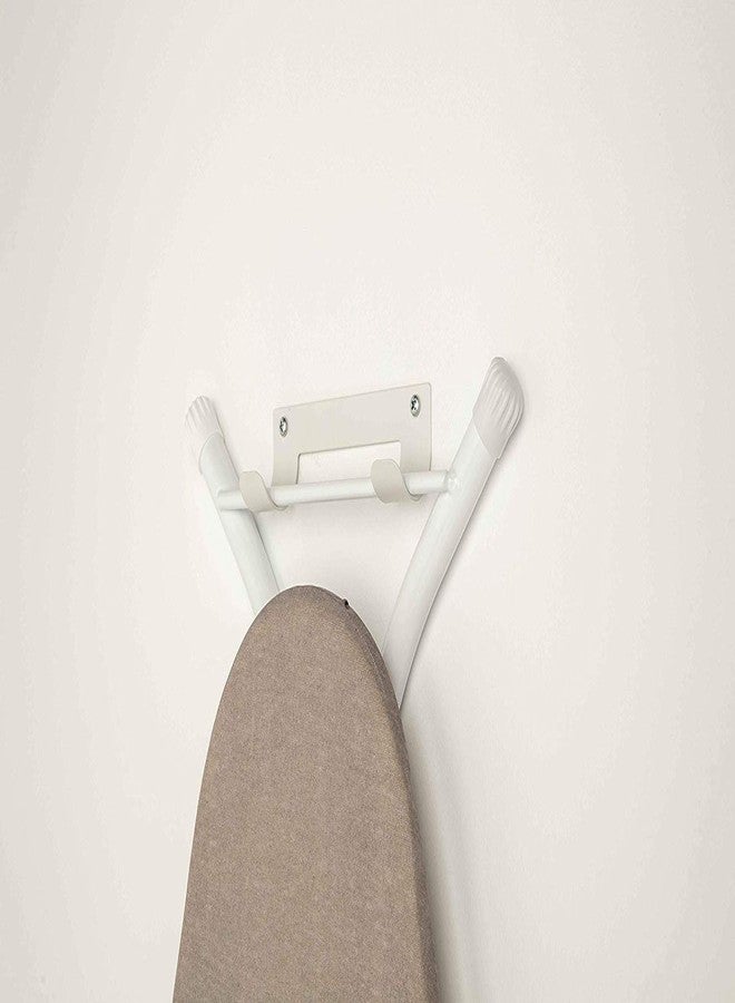 دولفي حامل لوح كي الملابس دولفي المثبت على الحائط (أبيض) - Image 3